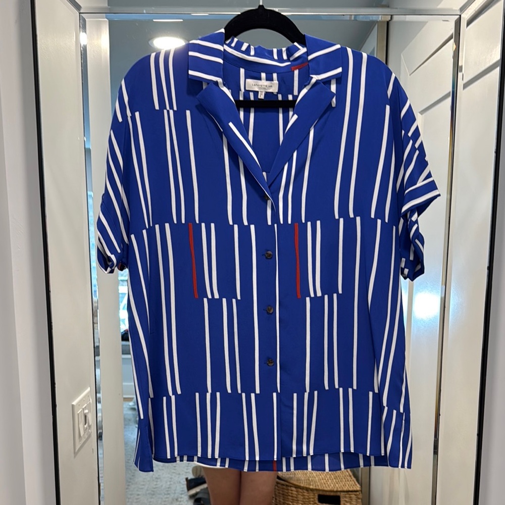 Lafayette 148 New York Silk Blouse